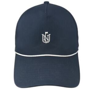 Imperial 5 Panel Blue White Hat OS Rope NLU Golf Embroidered Snapback Adjustable